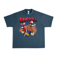 Midnight Navy Baseball life afro girl sneakers Urban Heavy Tee - RanaPortraitStore