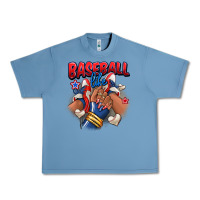 Pebble Blue Baseball life afro girl sneakers Urban Heavy Tee - RanaPortraitStore