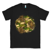 Black camouflage and leopard patch  2 Classic Tee - BundleAndBundleShop