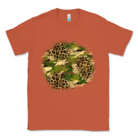 Copper camouflage and leopard patch  2 Classic Tee - BundleAndBundleShop