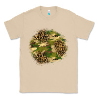Mushroom camouflage and leopard patch  2 Classic Tee - BundleAndBundleShop