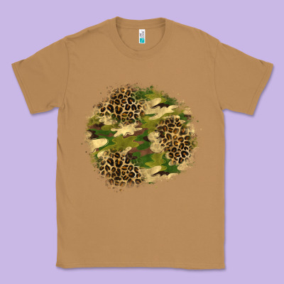 Camouflage And Leopard Patch  2 Classic Tee Designed By Bundleandbundleshop