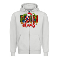 Christmas Popi Claus Zipper Hoodie | Teevron