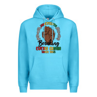 Ocean Blue every chain since 1865 juneteenth Premium Hoodie - MaliasSmallBusiness