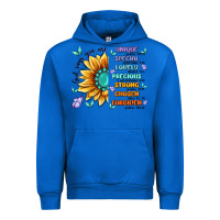 Cobalt you are inspiration Urban Hoodie - MaliasSmallBusiness