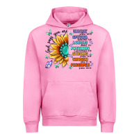 Fuchsia Pink you are inspiration Urban Hoodie - MaliasSmallBusiness