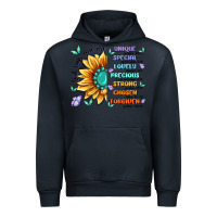 Navy you are inspiration Urban Hoodie - MaliasSmallBusiness