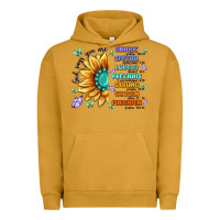 Pigment Peanut Butter you are inspiration Urban Hoodie - MaliasSmallBusiness