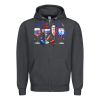 Smoke 4th of July wine glasses Zipper Hoodie - Neo Western
