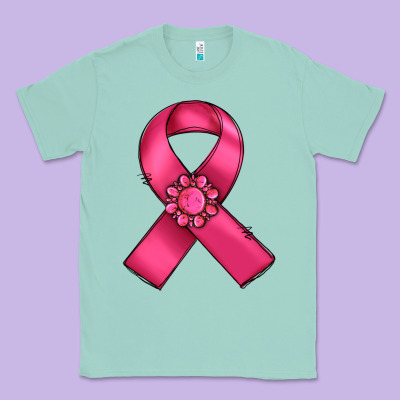 Breast Cancer Awareness Ribbon Classic Tee Designed By Ranaportraitstore