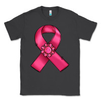 Smoke breast cancer awareness ribbon Classic Tee - RanaPortraitStore