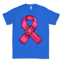 True Royal breast cancer awareness ribbon Classic Tee - RanaPortraitStore