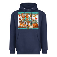 Navy Just A Girl Who Loves Fall Mousepad Heavyweight Hoodie - BundleAndBundleShop