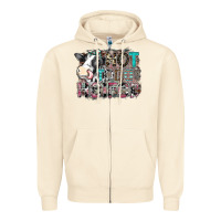 Sandshell not today heifer Zipper Hoodie - SublimationCraftShop