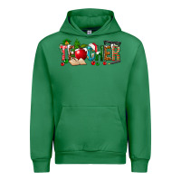 Emerald christmas teacher Urban Hoodie - NancyCooperArtShop