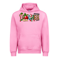 Fuchsia Pink christmas teacher Urban Hoodie - NancyCooperArtShop