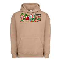 Pigment Burro christmas teacher Urban Hoodie - NancyCooperArtShop