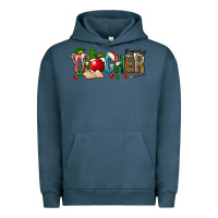 Pigment Midnight Navy christmas teacher Urban Hoodie - NancyCooperArtShop