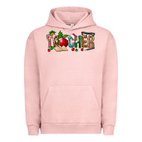 Pigment Salmon christmas teacher Urban Hoodie - NancyCooperArtShop