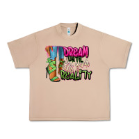 Burro Dream until it's your reality heels black fashion Urban Heavy Tee - RanaPortraitStore