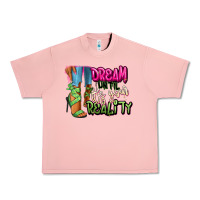 Salmon Dream until it's your reality heels black fashion Urban Heavy Tee - RanaPortraitStore