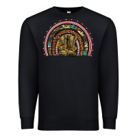 Black soldier boots camouflage leopard gemstone rainbow Premium Sweatshirt - Artiststas