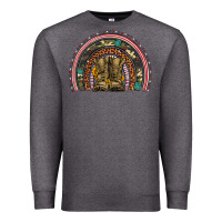 Charcoal Heather soldier boots camouflage leopard gemstone rainbow Premium Sweatshirt - Artiststas