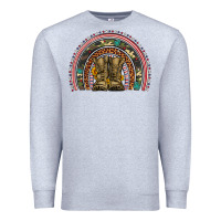 Heather Grey soldier boots camouflage leopard gemstone rainbow Premium Sweatshirt - Artiststas