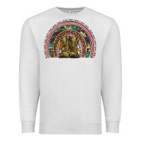 Oatmeal Heather soldier boots camouflage leopard gemstone rainbow Premium Sweatshirt - Artiststas