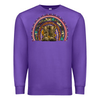 Purple soldier boots camouflage leopard gemstone rainbow Premium Sweatshirt - Artiststas