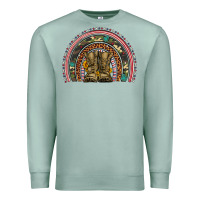 Seafoam soldier boots camouflage leopard gemstone rainbow Premium Sweatshirt - Artiststas