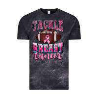 Cloud Black tackle breast cancer Vintage Tee - BarkalooDesign