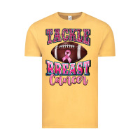 Vintage Mustard tackle breast cancer Vintage Tee - BarkalooDesign