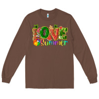 Chestnut love summer with watermelon tbw Long Sleeve Tee - texasbilliewilder