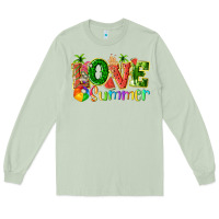Matcha love summer with watermelon tbw Long Sleeve Tee - texasbilliewilder
