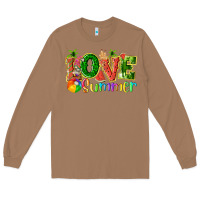 Toasted Coconut love summer with watermelon tbw Long Sleeve Tee - texasbilliewilder