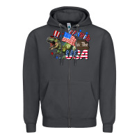 Smoke Rawrrr in the USA 4th of july Zipper Hoodie - CowGirlArtShop