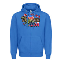 True Royal Rawrrr in the USA 4th of july Zipper Hoodie - CowGirlArtShop