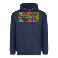 Navy spooky license plate Heavyweight Hoodie - BundleAndBundleShop