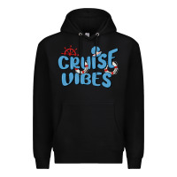 Black cruise vibes Premium Hoodie - MaliasSmallBusiness