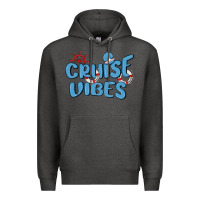 Charcoal Heather cruise vibes Premium Hoodie - MaliasSmallBusiness