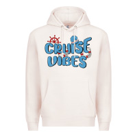 Pale Pink cruise vibes Premium Hoodie - MaliasSmallBusiness