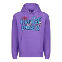 Purple cruise vibes Premium Hoodie - MaliasSmallBusiness