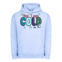 Pigment Grape Ice yes i am cold Urban Hoodie - MaliasSmallBusiness