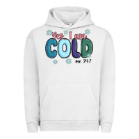 Pigment Lunar Rock yes i am cold Urban Hoodie - MaliasSmallBusiness