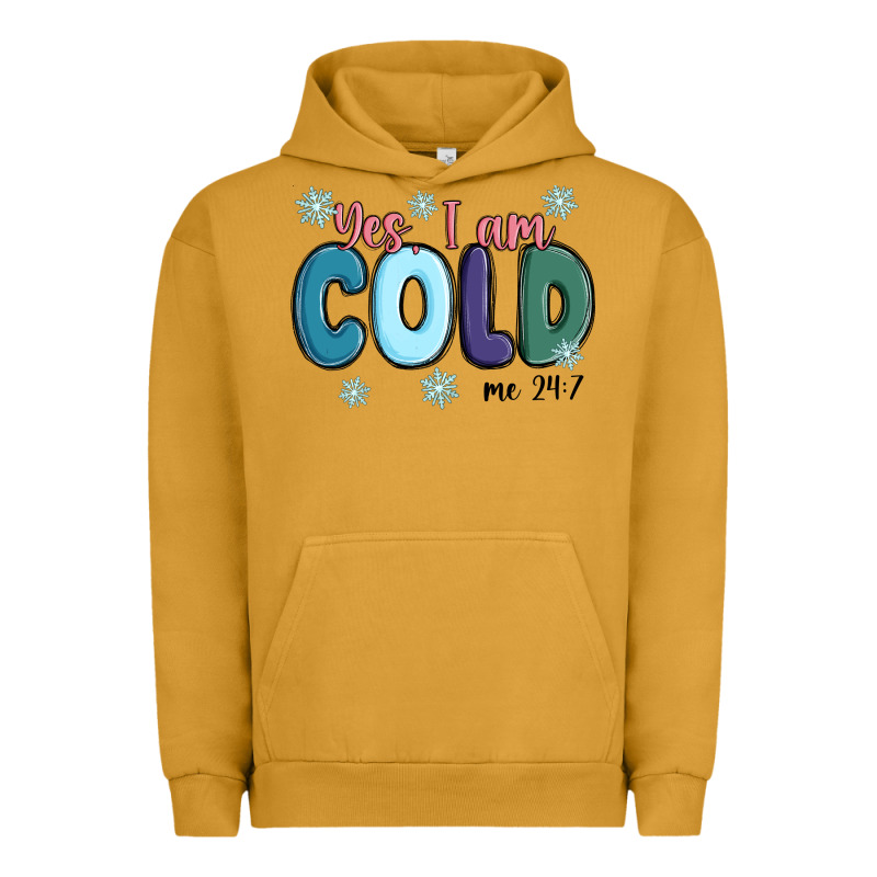 Yes I Am Cold Urban Hoodie by MaliasSmallBusiness | Teevron