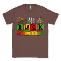 Chestnut black the prime element Classic Tee - Zillion Design Studio