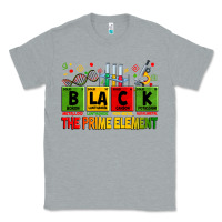 Heather Grey black the prime element Classic Tee - Zillion Design Studio