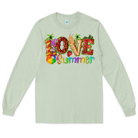 Matcha love summer with strawberry Long Sleeve Tee - texasbilliewilder