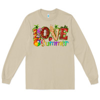 Mushroom love summer with strawberry Long Sleeve Tee - texasbilliewilder